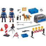 PLAYMOBIL City Action - Politie wegversperring Constructiespeelgoed 6924
