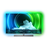 Philips 65PML9636/12 65" Ultra HD led-tv Zilver, 4x HDMI, 2x USB, CI+, LAN, WLAN, Bluetooth
