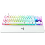 Razer Huntsman V3 Pro TKL RGB mechanisch gaming toetsenbord Wit, US lay-out (QWERTY), Razer Analog Optical Gen 2, 80% (TKL)	, Double-shot PBT