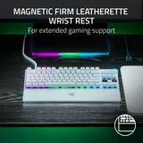 Razer Huntsman V3 Pro TKL RGB mechanisch gaming toetsenbord Wit, US lay-out (QWERTY), Razer Analog Optical Gen 2, 80% (TKL)	, Double-shot PBT