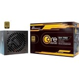 Seasonic Core GX-750-V2, 750W ATX3.1 voeding  Zwart, 1x 12-Pin High Power GPU, 2x PCIe, kabelmanagement