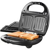 Unold Contactgrill Multi 3 in 1 Onyx 48356 barbecue Zwart