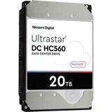 WD Ultrastar DC HC560, 20 TB harde schijf 0F38755, SATA/600, 24/7