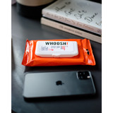 Whoosh! Screen Shine reinigingsdoek Wit/oranje, 20 stuks
