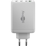 goobay 100W GaN USB-C PD Multiport snellader Wit, 3x USB-C, 1x USB-A