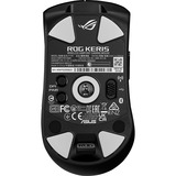 ASUS ROG Keris Wireless Aimpoint gaming muis Zwart, 36.000 dpi, 2.4 GHz, Bluetooth, RGB leds