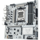 ASUS TUF GAMING B850M-PLUS WIFI7 WHITE socket AM5 moederbord 2.5Gb-LAN, Wi-Fi 7, BT, Sound, µATX