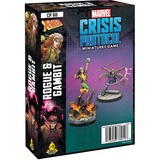 Asmodee Marvel Crisis Protocol: Gambit & Rogue Bordspel Engels, uitbreiding, 2 spelers, 90-120 minuten, vanaf 14 jaar