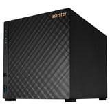 Asustor Drivestor 4 Gen2 (AS1204T) nas Zwart, LAN, USB