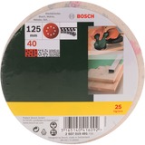 Bosch Schuurbladenset voor excenterschuurmachines 25 delig schuurpapier korrel 40