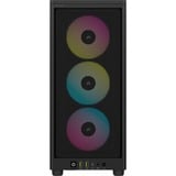 Corsair 2000D RGB Airflow mini tower behuizing Zwart | 3x USB-A | RGB