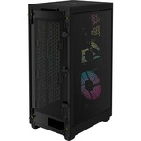 Corsair 2000D RGB Airflow mini tower behuizing Zwart | 3x USB-A | RGB