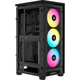 Corsair 2000D RGB Airflow mini tower behuizing Zwart | 3x USB-A | RGB