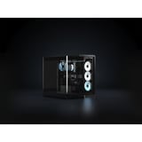 Corsair FRAME 4500X LX-R RGB LINK midi tower behuizing Zwart | 2x USB-A | 1x USB-C | Tempered Glass