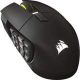 Corsair Scimitar Elite Wireless SE MMO gaming muis Gunmetal, 33.000 dpi, RGB leds