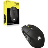 Corsair Scimitar Elite Wireless SE MMO gaming muis Gunmetal, 33.000 dpi, RGB leds
