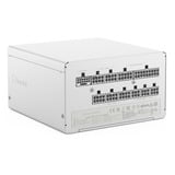 Fractal Design ION Gold 3 1000W White voeding  Wit, 3x PCIe, 1x 12V-2x6, Kabelmanagement