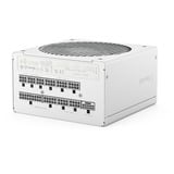 Fractal Design ION Gold 3 1000W White voeding  Wit, 3x PCIe, 1x 12V-2x6, Kabelmanagement