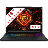 MSI Crosshair A16 HX (E8WGXK-044BE) 16"  gaming laptop Zwart | Ryzen 9 8940HX | RTX 5070 | 16 GB | 1 TB SSD | 240 Hz