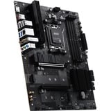 MSI PRO B840-S EVO WIFI6E socket AM5 moederbord Zwart/zilver, RAID, 2.5Gb-LAN, Wi-Fi 6E, Bluetooth, ATX
