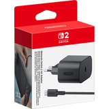 Nintendo Switch 2 voedingseenheid Zwart