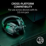 Razer Blackshark V2 X voor Xbox over-ear gaming headset Zwart, Xbox Series X|S