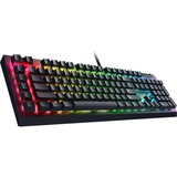 Razer Blackwidow V4 X RGB mechanisch gaming toetsenbord Zwart, FR lay-out (AZERTY), Razer Green, 100%