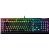 Razer Blackwidow V4 X, gaming toetsenbord Zwart, FR lay-out, Razer Green, RGB leds, Doubleshot ABS