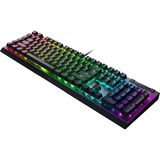 Razer Blackwidow V4 X, gaming toetsenbord Zwart, FR lay-out, Razer Green, RGB leds, Doubleshot ABS