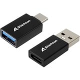 Sharkoon OfficePal USB-C Adapters Zwart