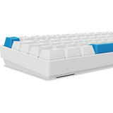 Sharkoon SKILLER SGK50 S4 Gen2 PBT, gaming toetsenbord Wit, BE Lay-out, Gateron G Pro 3.0 Yellow, RGB leds, Hot-swappable, 60%