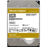 WD Gold, 20 TB harde schijf SATA 600, WD201KRYZ, 24/7