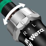 Wera Kraftform Kompakt 60 RA dopsleutel Zwart/groen, Imperial, 17‑delig