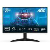 AOC Q27B36X 27" gaming monitor Zwart, HDMI, DisplayPort, 144 Hz