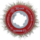 Bosch X-LOCK Clean for Metal komborstel, gegolfd 75mm vermessingde borstels 