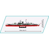 COBI Battleship Tirpitz - Executive Edition Constructiespeelgoed Schaal 1:300