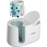 Cricut Mug Press warmtepers Wit/lichtblauw