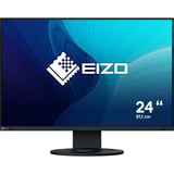 EIZO FlexScan EV2410R-BK 24.1" monitor Zwart, HDMI, DisplayPort, DVI-D, VGA, 4x USB-A, USB-B