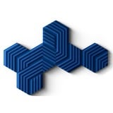Elgato Wave Panels - Starter Kit demping Blauw, 6x stuks