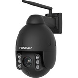 Foscam SD4, 4MP Dual-Band WiFi PTZ buiten beveiligingscamera Zwart, WiFi, LAN