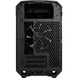 Fractal Design Torrent Nano Black TG Dark Tint midi tower behuizing Zwart | 2x USB-A | 1x USB-C | Tempered Glass