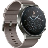 Huawei Watch GT2 Pro Classic smartwatch Titanium, Armband: Nebula Gray, Leer