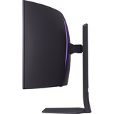 LG UltraGear OLED 39GS95QE-B 39" Curved UltraWide gaming monitor Zwart/paars, 2x HDMI, DisplayPort, 2x USB-A, USB-B, 240 Hz