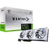 MSI GeForce RTX 5080 VENTUS 3X OC WHITE grafische kaart 1x HDMI, 3x DisplayPort