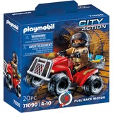 PLAYMOBIL City Action - Brandweer - Speed Quad Constructiespeelgoed 71090