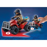 PLAYMOBIL City Action - Brandweer - Speed Quad Constructiespeelgoed 71090