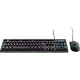 Sharkoon SKILLER SGB15 desktopset Zwart, BE lay-out (AZERTY), Rubberdome, 100%