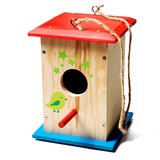 Stanley Junior Hoog Vogelhuisje bouwpakket & gereedschapsset 5-delig Tall Birdhouse Kit & Tool Set 5 pc, hout