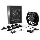be quiet! Silent Wings 4 case fan Zwart, 120 x 120 x 25 mm