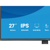 iiyama ProLite XB2793HSU-B1 27" monitor Zwart (mat), 120Hz, HDMI, DisplayPort, USB, Audio